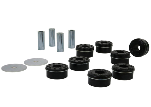 Whiteline Plus 14+ Ford Mustang GT500/S550 Crossmember Mount Bushing Kit - Bull Strap