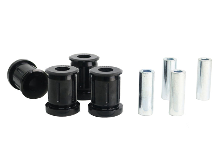 Whiteline Plus 2012+ Nissan Patrol Front Lower Control Arm Bushing Kit - Bull Strap