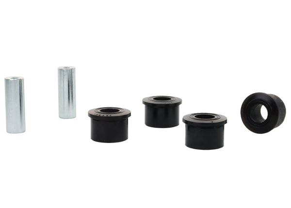 Whiteline Plus 3/08+ Dodge Challenger / 11/05+ Charger Rear Lower Inner Control Arm Bushing Kit - Bull Strap