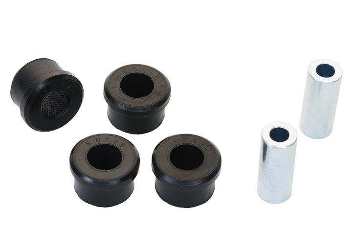 Whiteline Plus 3/11+ Hyundai Veloster (Inc Turbo) Front Control Arm-Lwr Inner Front Bushing Kit - Bull Strap