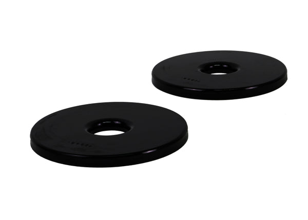 Whiteline Plus 4/91-5/01 BMW 3 Series 10mm Rear Spring Pad Lower Bushing - 14mm Height Increase - Bull Strap