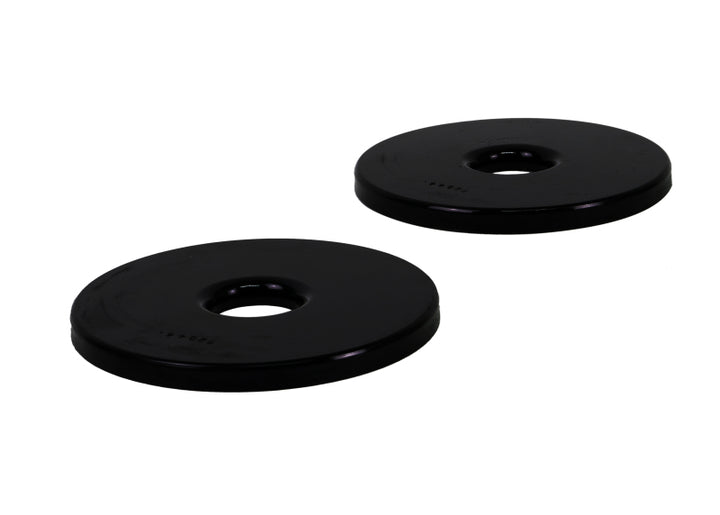 Whiteline Plus 4/91-5/01 BMW 3 Series 10mm Rear Spring Pad Lower Bushing - 14mm Height Increase - Bull Strap