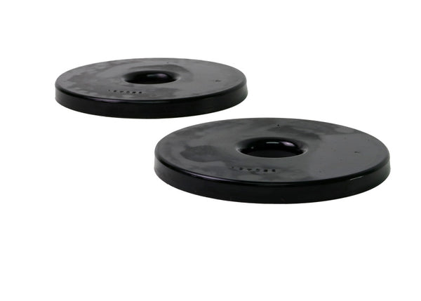 Whiteline Plus 4/91-5/01 BMW 3 Series 12mm Rear Spring Pad Lower Bushing - 16mm Height Increase - Bull Strap