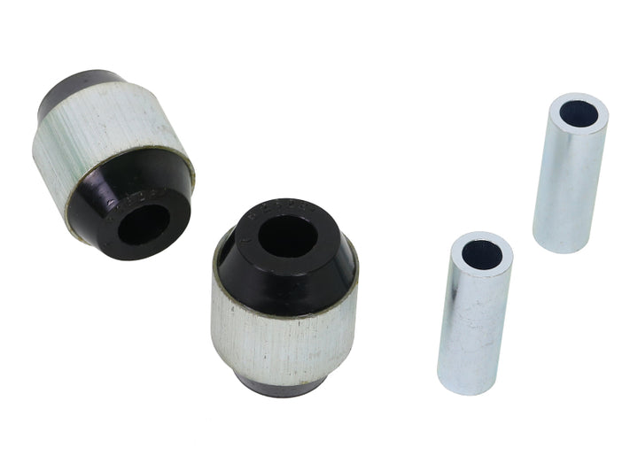 Whiteline Plus 4/91-5/01 BMW 3 Series E36 / 10-/01-3/05 E46 Rear Upper Outer Control Arm Bushing Kit - Bull Strap