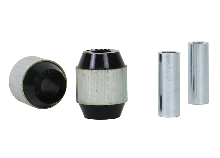 Whiteline Plus 4/91-5/01 BMW 3 Series E36 / 10-/01-3/05 E46 Rear Upper Outer Control Arm Bushing Kit - Bull Strap