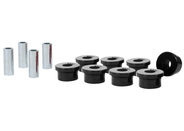 Whiteline Plus 7/96-2/03 Toyota Landcruiser Rear Trailing Arm Lower Bushing Kit - Bull Strap