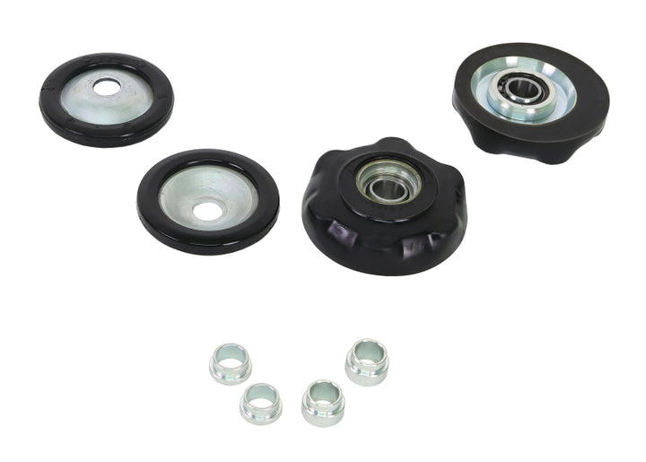 Whiteline Plus 8/06-8/09 Pontiac G8 /04-8/06 GTO Front CoiloverOnly Camber Correction Mount Offset - Bull Strap