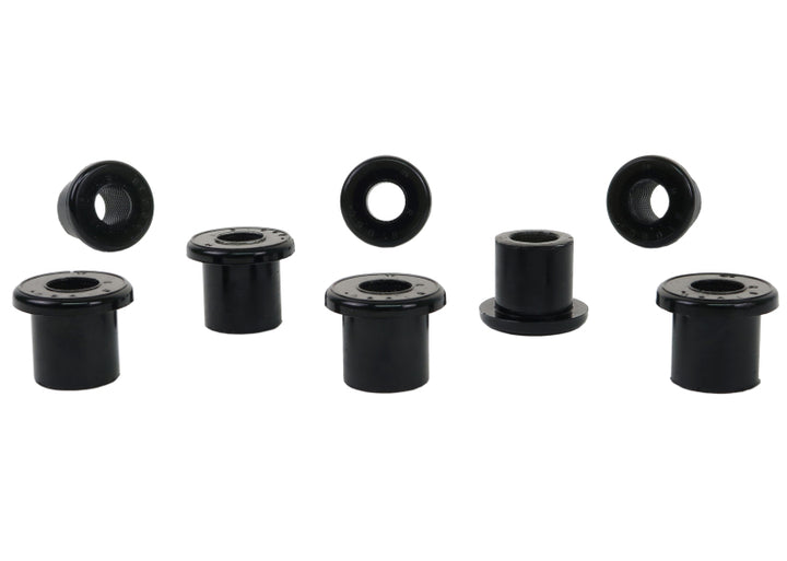 Whiteline Plus 86-11/05 Toyota Frontier / 2/97-11/05 XTerra Rear Spring - Eye Rear & Shackle Bushing - Bull Strap