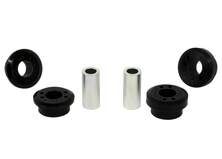 Whiteline Plus 9/98-8/09 Subaru Legacy / 9/98-8/09 Outback Rear C/A Lower Rear Outer Bushing Kit - Bull Strap