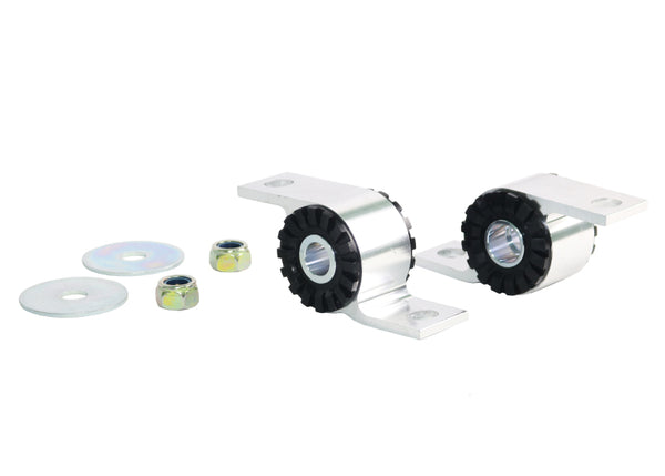 Whiteline Plus 94-00 Subaru Impreza Front Control Arm Lower Inner Rear Bushing Set - Bull Strap