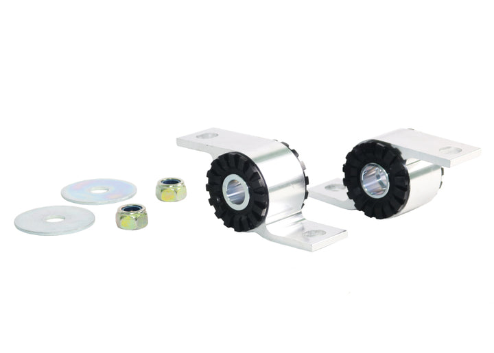 Whiteline Plus 94-00 Subaru Impreza Front Control Arm Lower Inner Rear Bushing Set - Bull Strap