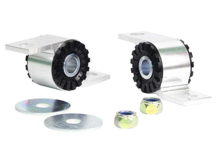 Whiteline Plus 94-00 Subaru Impreza Front Control Arm Lower Inner Rear Bushing Set - Bull Strap