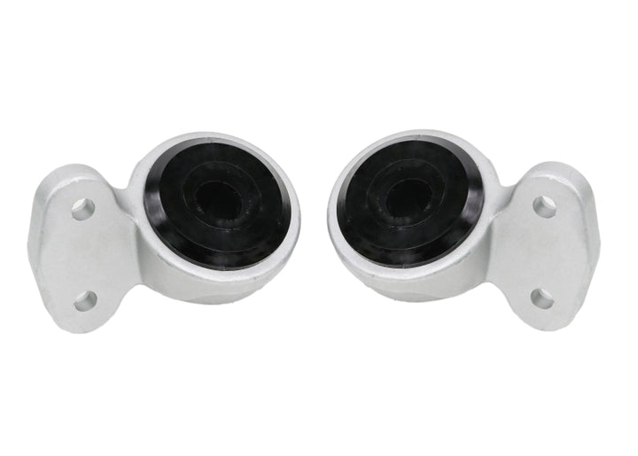 Whiteline Plus 99-06 BMW E46 NonM, 03-05 BMW Z4 NonM Front Control Arm Lower Inner Rear Bushing Set - Bull Strap