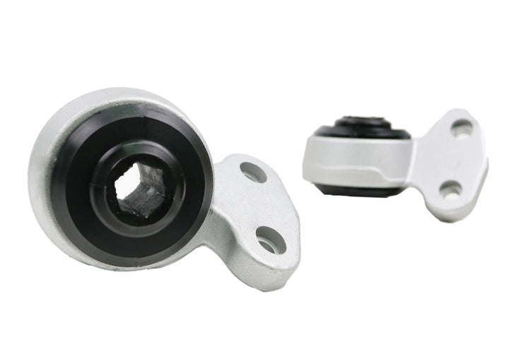 Whiteline Plus 99-06 BMW E46 NonM, 03-05 BMW Z4 NonM Front Control Arm Lower Inner Rear Bushing Set - Bull Strap