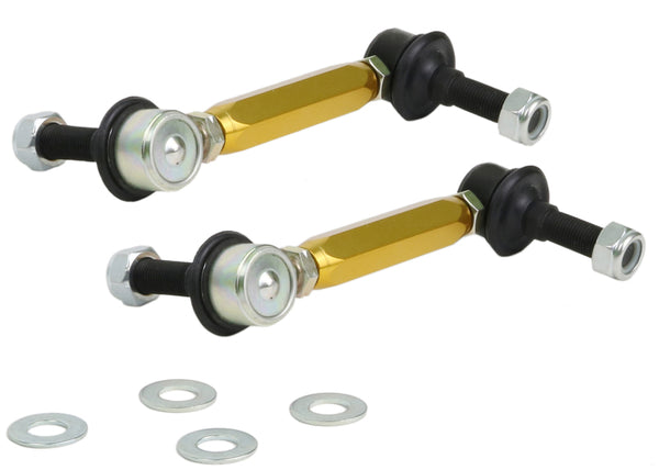 Whiteline Universal (25mm - 30mm) Adjustable Heavy Duty Ball Joints Sway Bar Link - Bull Strap