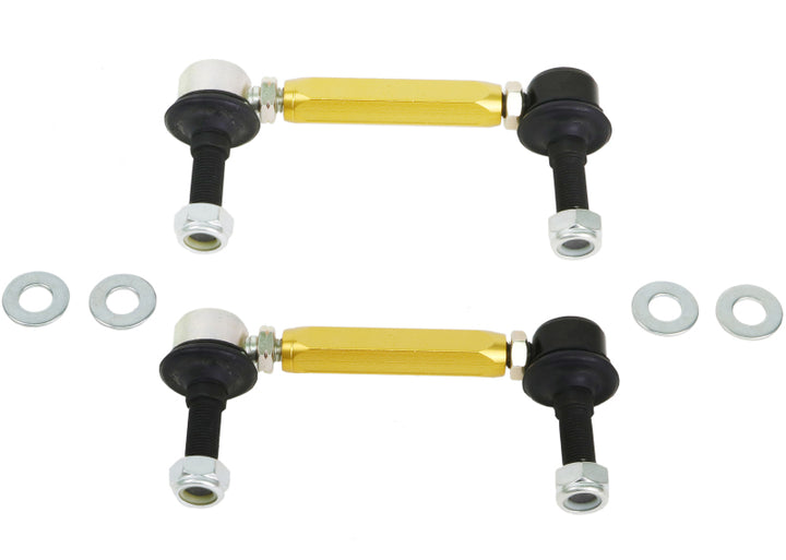 Whiteline Universal (25mm - 30mm) Adjustable Heavy Duty Ball Joints Sway Bar Link - Bull Strap