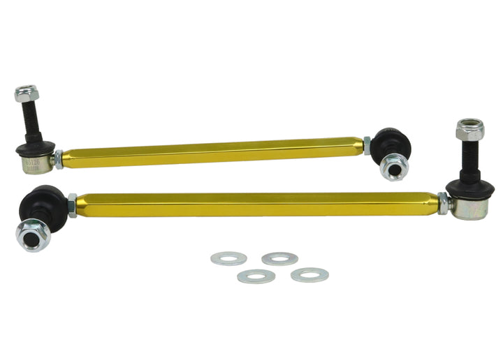 Whiteline Universal Sway Bar - Link Assembly Heavy Duty 310mm-335mm Adjustable Steel Ball - Bull Strap