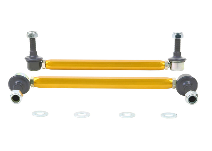 Whiteline Universal Sway Bar - Link Assembly Heavy Duty Adjustable Steel Ball - Bull Strap