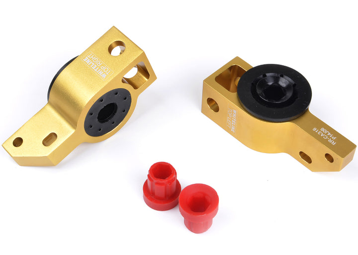 Whiteline VAG MK4/MK5 Front Lower control arm anti-dive caster kit - Bull Strap