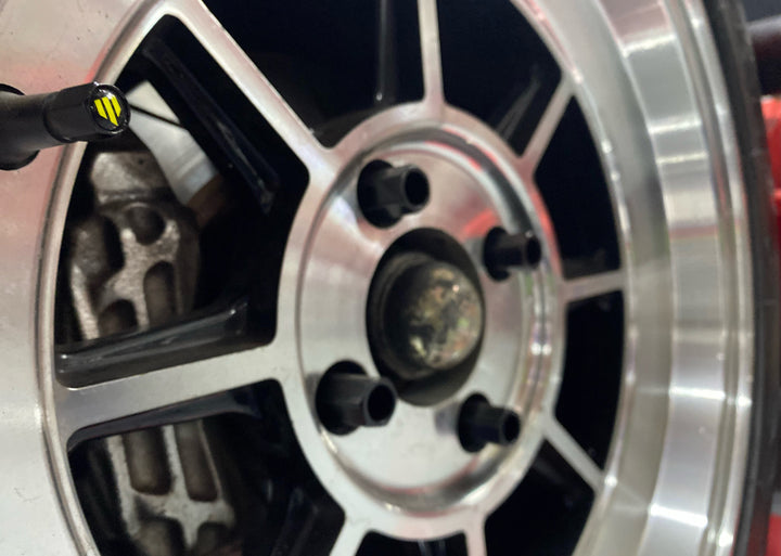 Whiteline Valve Caps(Set of 4) - Bull Strap