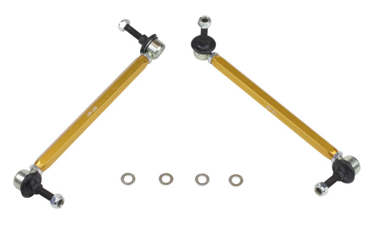 Whiteline10/01-05 BMW 3 Series Sway Bar Link Assembly - Front - Bull Strap