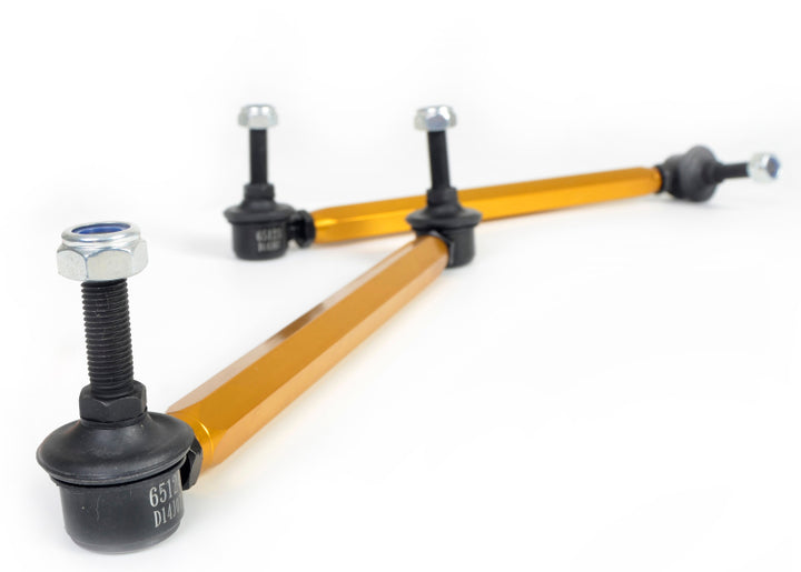 Whiteline10/01-05 BMW 3 Series Sway Bar Link Assembly - Front - Bull Strap