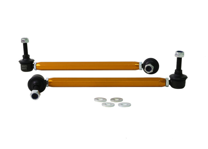 Whiteline10/01-05 BMW 3 Series Sway Bar Link Assembly - Front - Bull Strap