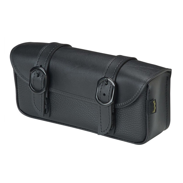 Willie & Max Universal Black Jack Tool Bag (12 inches L x 5 inches H x 2.5 inches W) - Black - Bull Strap