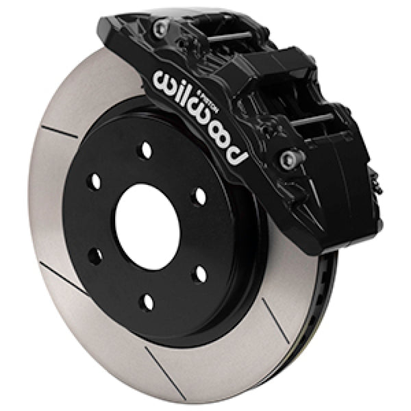 Wilwood 17-20 Ford F-150 Raptor Aero6-DM Front Brake Kit - Slotted - Bull Strap