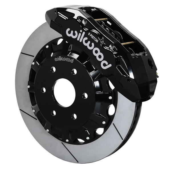 Wilwood 21-25 RAM 1500 TRX/RHO TX6R Black Front Big Brake Kit - 16.00x1.36 - Bull Strap