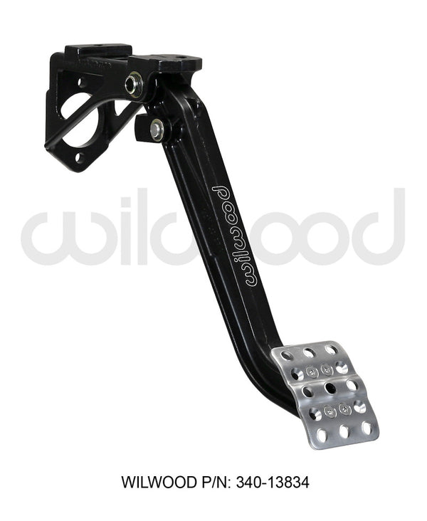 Wilwood Adjustable Single Pedal - Swing Mount - 7:1 - Bull Strap