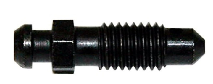 Wilwood Bleed Screw - 1/4-28 Black - Bull Strap