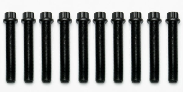 Wilwood Bolt Kit 1/2-20x3.00 LG 12 PTCS - 10 Pack Black - Bull Strap