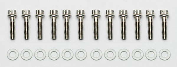 Wilwood Bolt Kit - Front Fixed Rotors 12 Pt. Stainless - Bull Strap