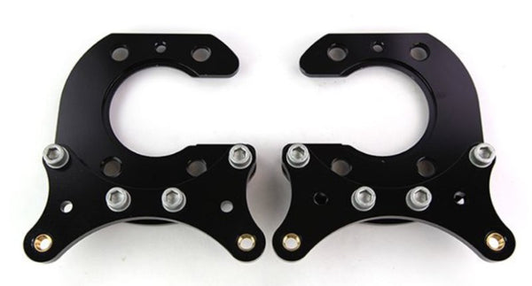 Wilwood Brackets (2) - P/S Rear - Big Ford 2.50in Offset - Bull Strap
