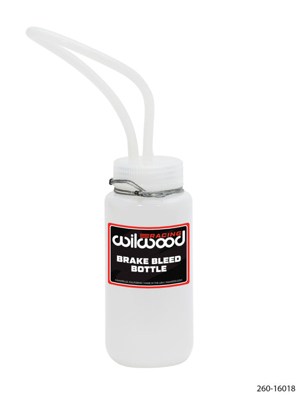 Wilwood Brake Bleed Bottle w/ Tubing - Bull Strap