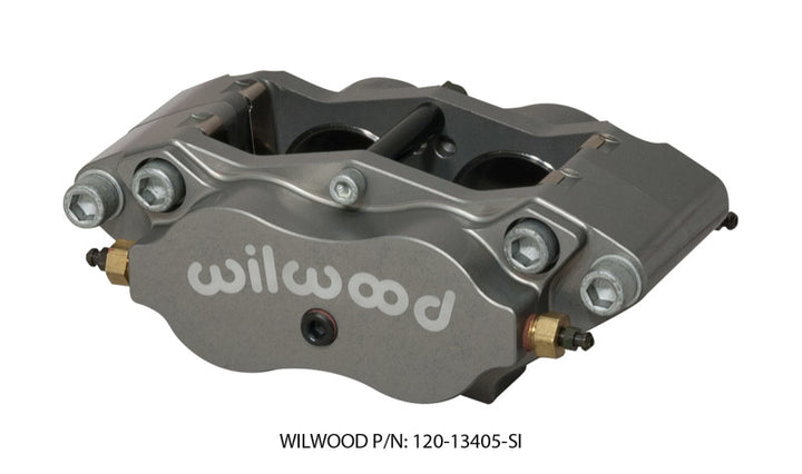 Wilwood Caliper-Billet Narrow Dynalite Radial Mount 1.75in Piston/.38in Disc - Bull Strap