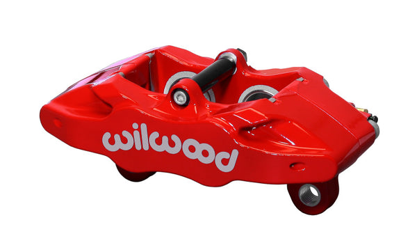 Wilwood Caliper-DPC56 - Red 1.25in Piston 1.04in Disc - Bull Strap