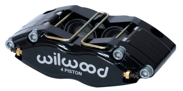 Wilwood Caliper- DPR-DS - Black 1.25in Piston .38/.500in Rotor - Dust Seal - Bull Strap