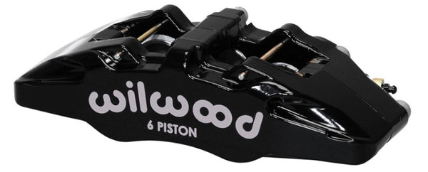 Wilwood Caliper-Forged Dynapro 6 5.25in Mount-R/H 1.62/1.38in/1.38in Pistons .38in Disc - Bull Strap