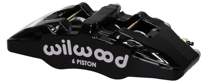 Wilwood Caliper-Forged Dynapro 6 5.25in Mount-R/H 1.62/1.38in/1.38in Pistons .38in Disc - Bull Strap