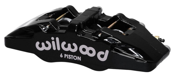 Wilwood Caliper-Forged Dynapro 6 5.25in Mount-R/H 1.62/1.38in/1.38in Pistons .81in Disc - Bull Strap