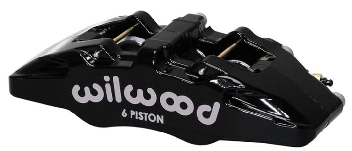 Wilwood Caliper-Forged Dynapro 6 5.25in Mount-R/H 1.62/1.38in/1.38in Pistons .81in Disc - Bull Strap