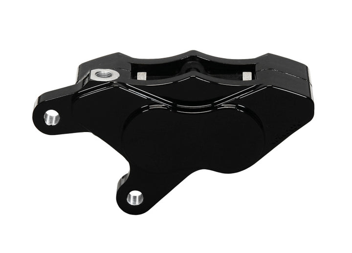 Wilwood Caliper-GP310 Black Front L/H 2000-07 1.25in Pistons .25in Disc - Bull Strap
