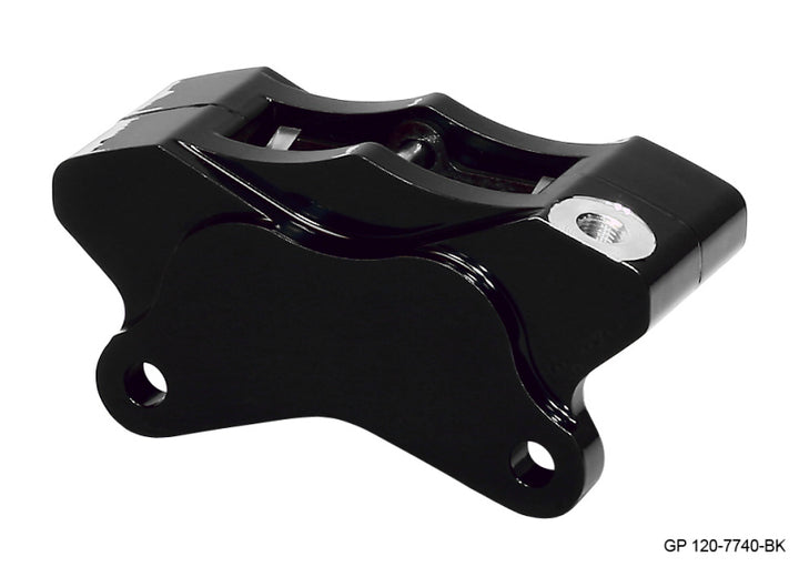 Wilwood Caliper-GP310 Black Rear 1.25in Pistons .25in Disc - Bull Strap