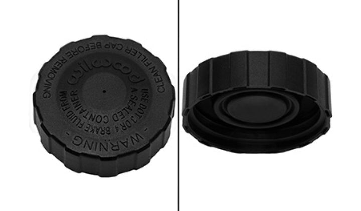 Wilwood Cap - Girling Master Cylinders Nylon Remote Reservoirs M/C w/ Vented Diaphragm - Bull Strap