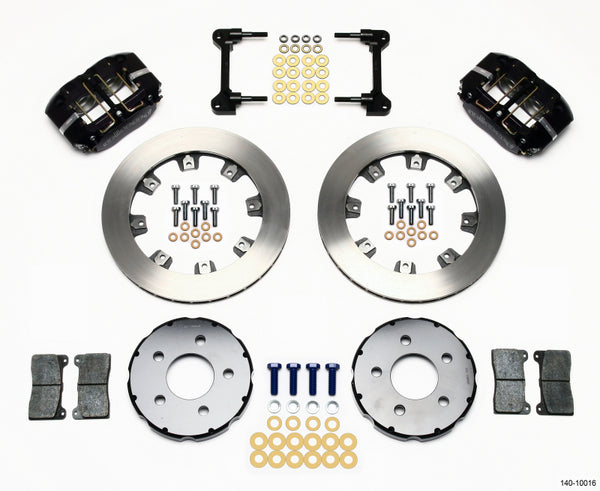 Wilwood Dynapro Radial Front Drag Kit 11.75in Vented 94-04 Mustang - Bull Strap