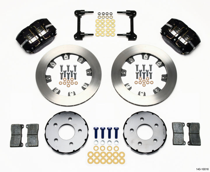 Wilwood Dynapro Radial Front Drag Kit 11.75in Vented 94-04 Mustang - Bull Strap