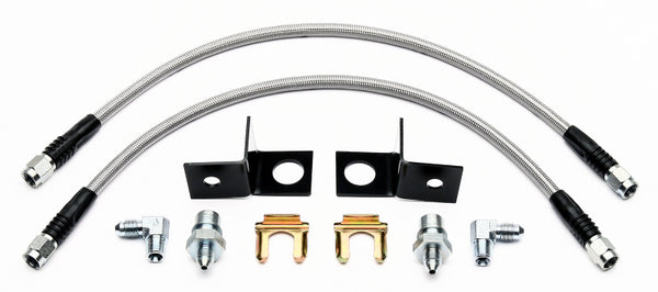 Wilwood Flexline Kit Rear 2005-06 Ford Mustang w/ DL Caliper - Bull Strap