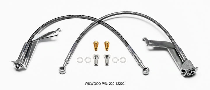 Wilwood Flexline Kit Rear 99-04 Ford Mustang GT - Bull Strap